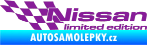 Samolepka Nissan limited edition levá fialová