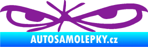 Samolepka Oči 002 levá fialová