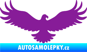 Samolepka Orel 006 pravá fialová