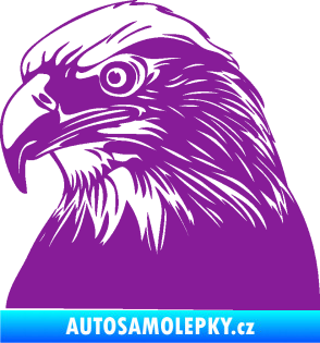 Samolepka Orel 007 levá  fialová