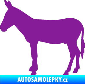 Samolepka Osel 002 levá fialová