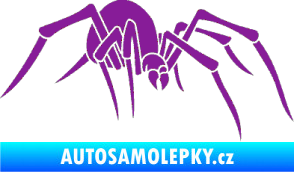 Samolepka Pavouk 002 - pravá fialová