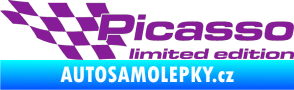 Samolepka Picasso limited edition levá fialová