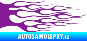 Samolepka Plameny 023 fialová