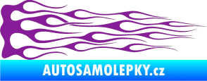 Samolepka Plameny 046 fialová