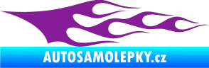 Samolepka Plameny 076 fialová
