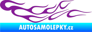 Samolepka Plameny 083 fialová