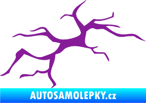 Samolepka Prasklina 001 fialová