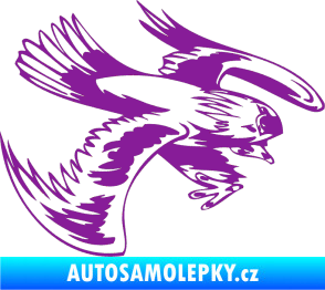 Samolepka Predators 016 pravá fialová
