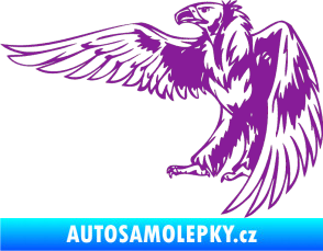 Samolepka Predators 030 levá fialová