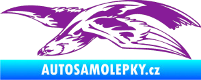 Samolepka Predators 032 levá fialová