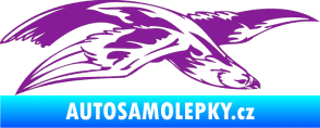 Samolepka Predators 032 pravá fialová