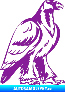 Samolepka Predators 040 pravá orel fialová