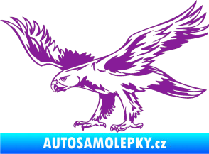 Samolepka Predators 043 levá fialová
