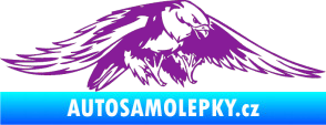 Samolepka Predators 074 pravá fialová