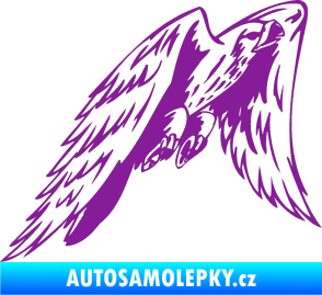 Samolepka Predators 090 pravá sokol fialová