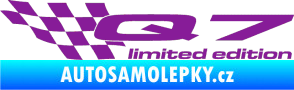 Samolepka Q7 limited edition levá fialová