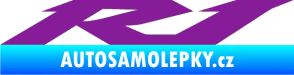Samolepka R1 001 fialová