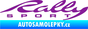 Samolepka Rally sport 002 fialová