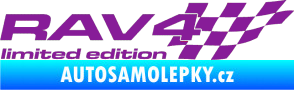 Samolepka RAV4 limited edition pravá fialová