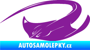 Samolepka Rejnok 002 levá fialová