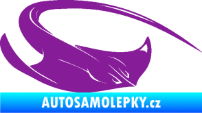 Samolepka Rejnok 002 pravá fialová