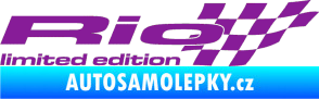 Samolepka Rio limited edition pravá fialová
