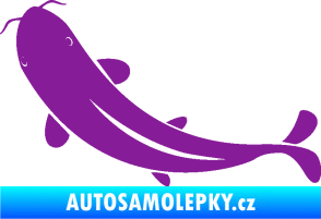 Samolepka Ryba 001 levá fialová