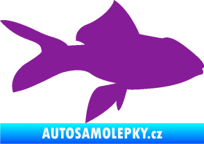Samolepka Ryba 002 pravá fialová