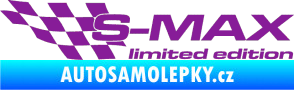 Samolepka S-MAX limited edition levá fialová
