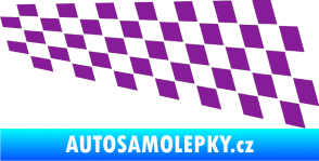 Samolepka Šachovnice 033 fialová