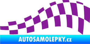 Samolepka Šachovnice 045 fialová