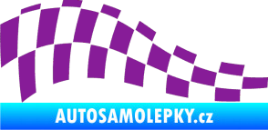 Samolepka Šachovnice 046 fialová