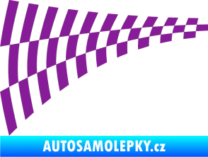 Samolepka Šachovnice 048 fialová