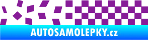 Samolepka Šachovnice 081 fialová