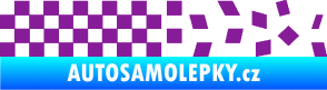 Samolepka Šachovnice 082 fialová