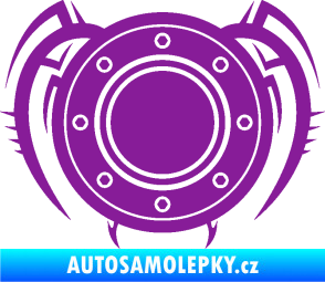 Samolepka Samolepka na víčko od nádrže 001 fialová