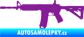 Samolepka Samopal 004 levá fialová