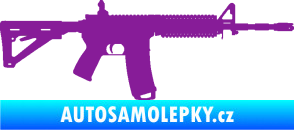 Samolepka Samopal 004 pravá fialová