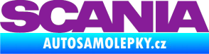 Samolepka Scania fialová