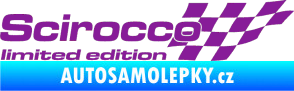 Samolepka Scirocco limited edition pravá fialová