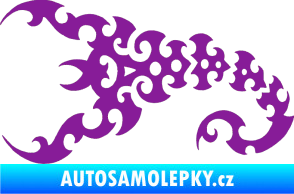 Samolepka Štír 015 levá fialová