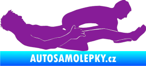 Samolepka Sexy siluety 029 fialová