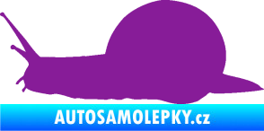 Samolepka Šnek 001 levá fialová
