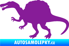 Samolepka Spinosaurus 001 levá fialová