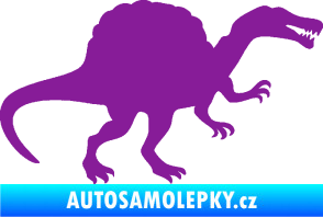 Samolepka Spinosaurus 001 pravá fialová