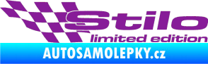 Samolepka Stilo limited edition levá fialová