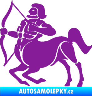 Samolepka Střelec 004 levá fialová