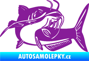 Samolepka Sumec 001 pravá fialová