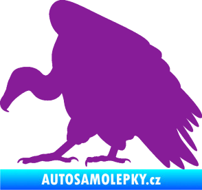 Samolepka Sup 001 levá fialová